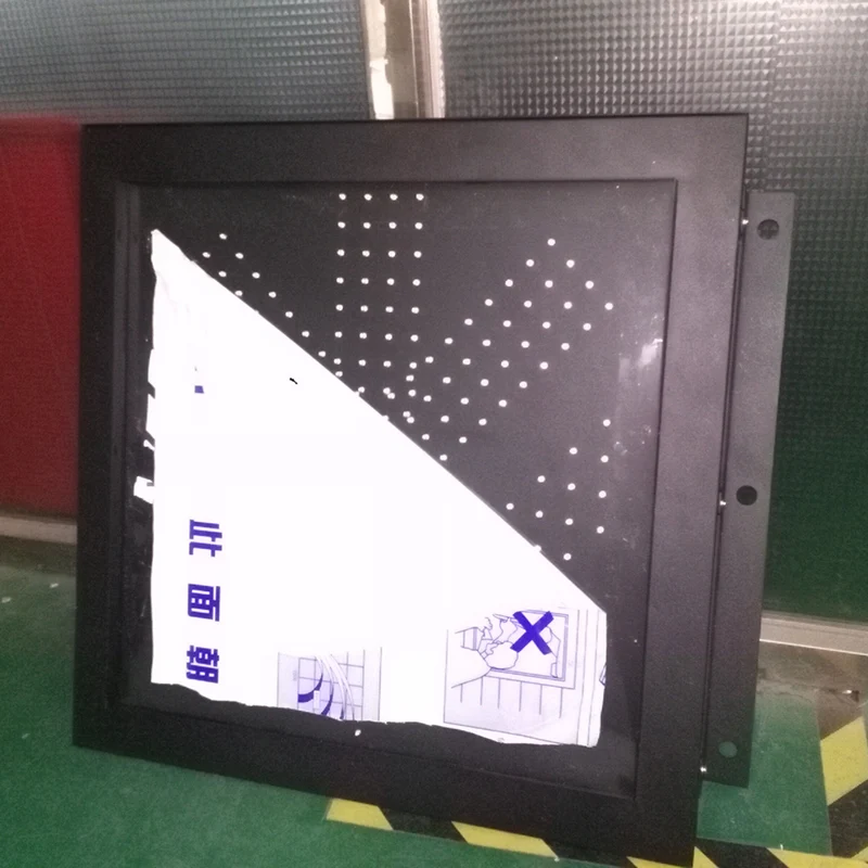 LED Trafiksignal 500 Enkel Dubbelfunktion Röd X / Grön Pil Nedåt