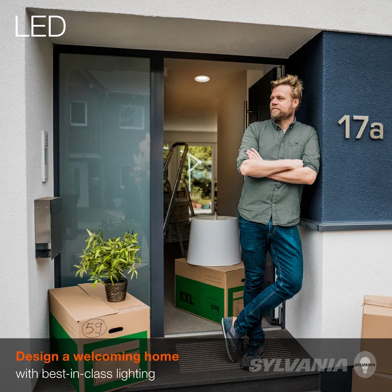 SYLVANIA LED PAR38 100W Equivalent, Efficient 14W, Daylight Color Temperature 5000K - 2 PK