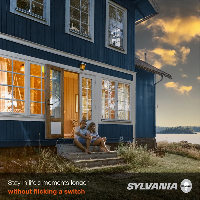 SYLVANIA Dusk to Dawn A21 LED Light Bulb with Auto On/Off Light Sensor, 100W=13W, 1500 Lumens, 2700K, Soft White - 1 PK