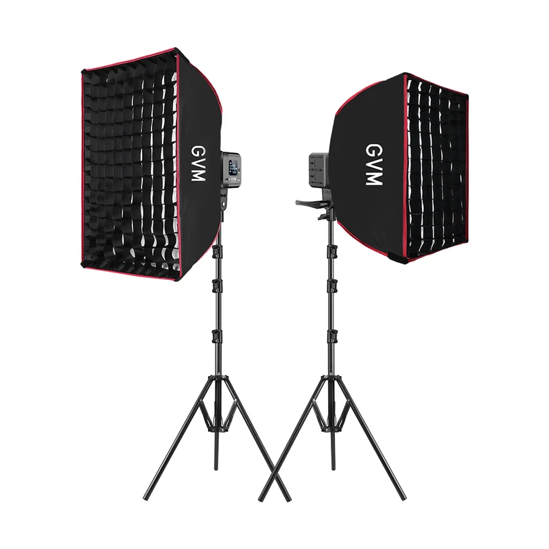 GVM SD80D 80w Bi-Color Spotlight Daylight（2-Light Kit）