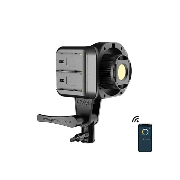 GVM SD80D 80w Bi-Color Spotlight Daylight（2-Light Kit）