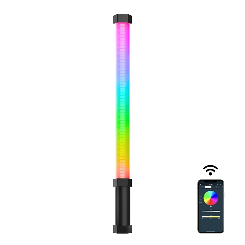 GVM BD60D Upgraded RGB Handheld LED Video Wand Light(21.8")(Buy 1 get 1 free)