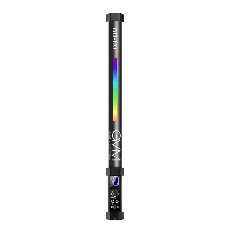 GVM BD60D Upgraded RGB Handheld LED Video Wand Light(21.8")(Buy 1 get 1 free)
