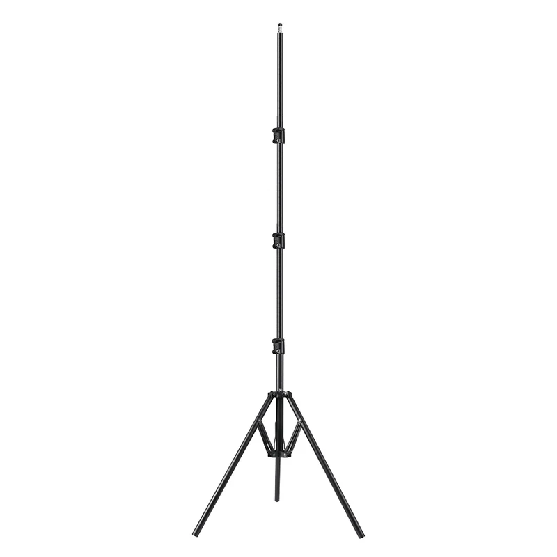 The GVM Foldable Aluminum Light Stands (2-Pack Set)