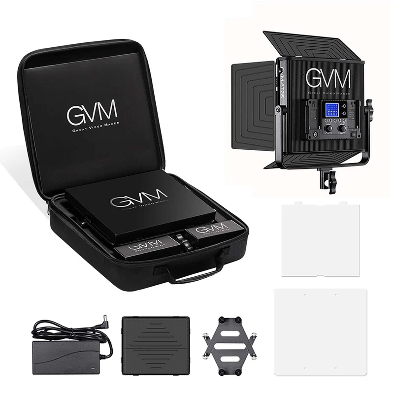 GVM-672S 40W High Beam High Brightness Bi-Color LED VIdeo Soft Light