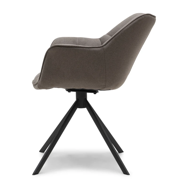 Stuhl Carnaby DAC Turn Leg DarkTaupe