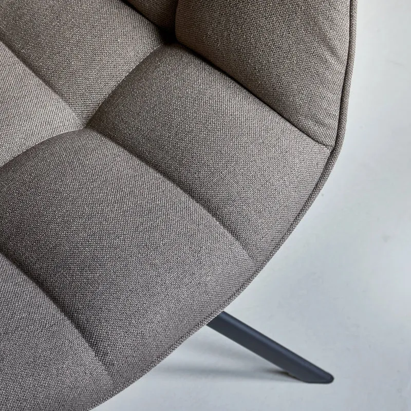 Stuhl Carnaby DAC Turn Leg DarkTaupe