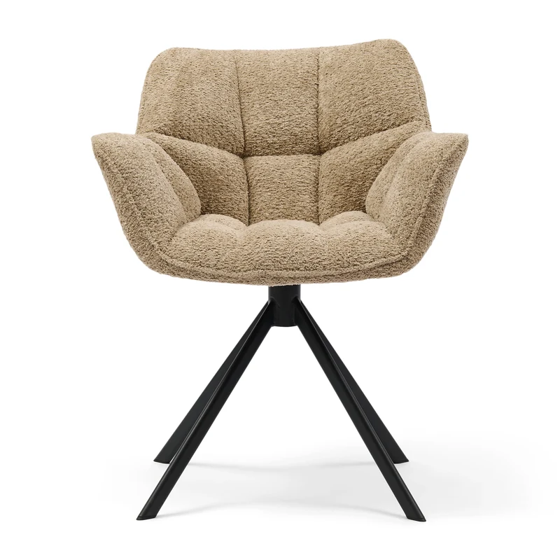 Stuhl Carnaby DAC Turn Leg Soft Walnut