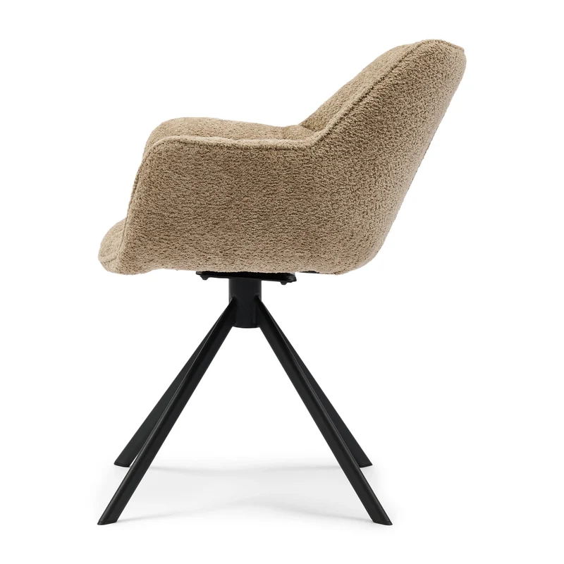 Stuhl Carnaby DAC Turn Leg Soft Walnut