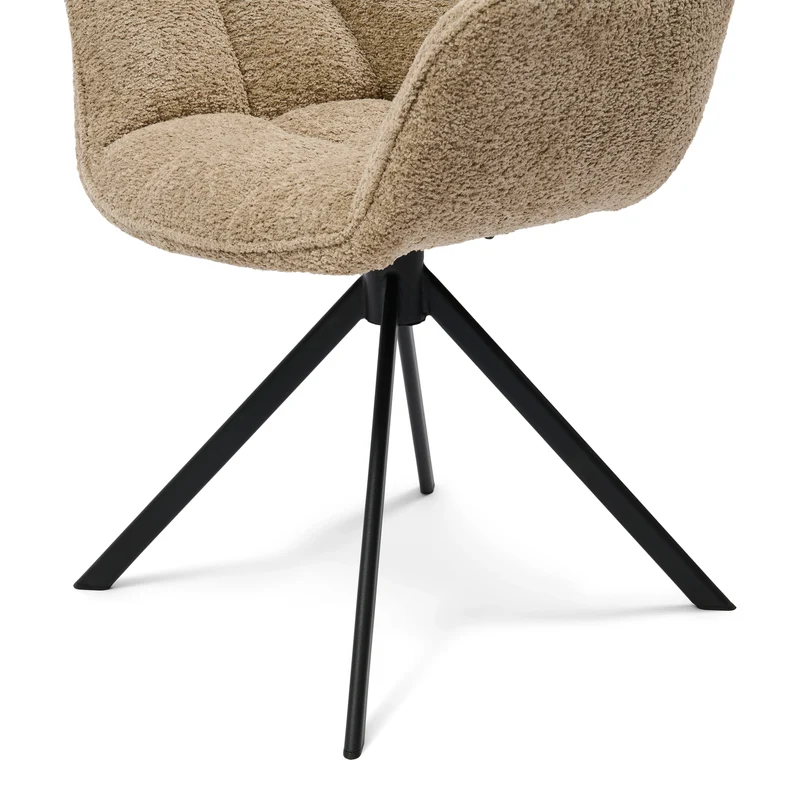 Stuhl Carnaby DAC Turn Leg Soft Walnut