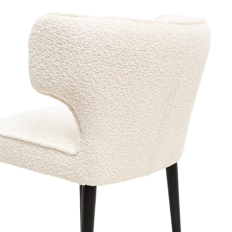 Stuhl Antibes DAC Metal Leg Ivory White