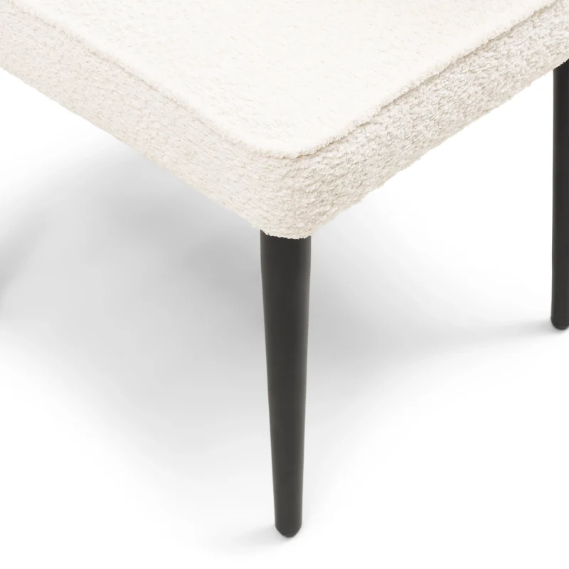 Stuhl Antibes DAC Metal Leg Ivory White