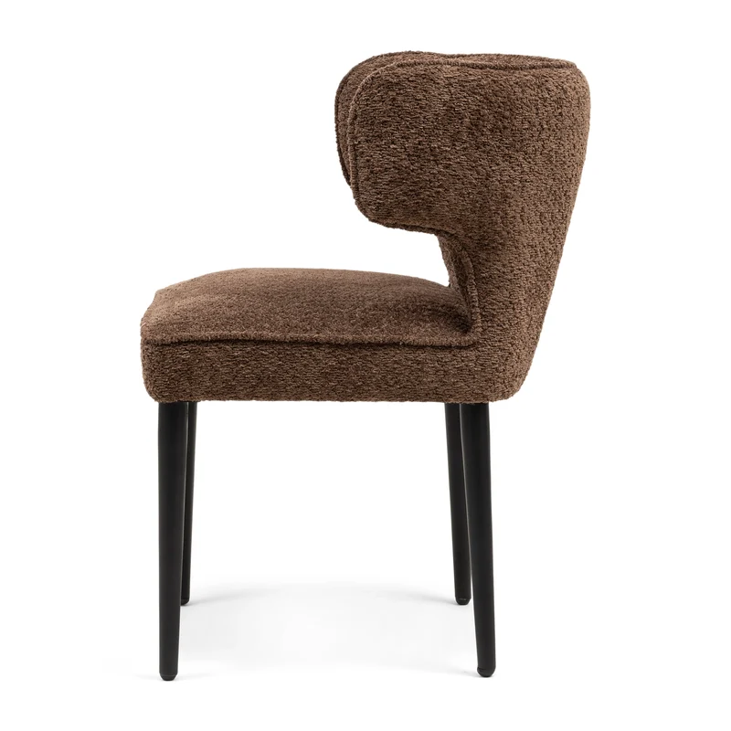 Stuhl Antibes DAC Metal Leg Umber Brown