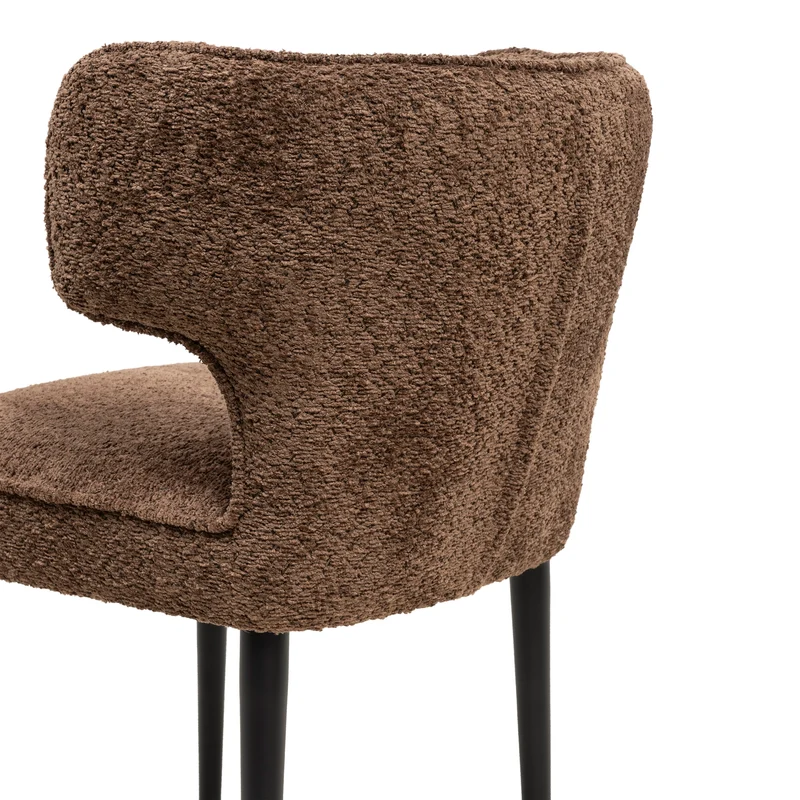 Stuhl Antibes DAC Metal Leg Umber Brown