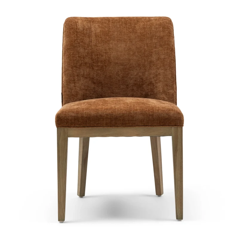 Riviera Maison Esszimmerstuhl Whistler – ohne Armlehnen Maroon Brown