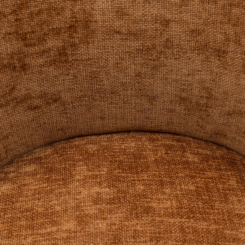 Riviera Maison Esszimmerstuhl Whistler – ohne Armlehnen Maroon Brown