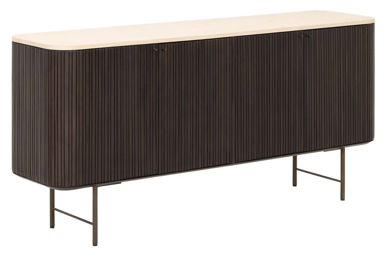 TV Board Maroon Medium