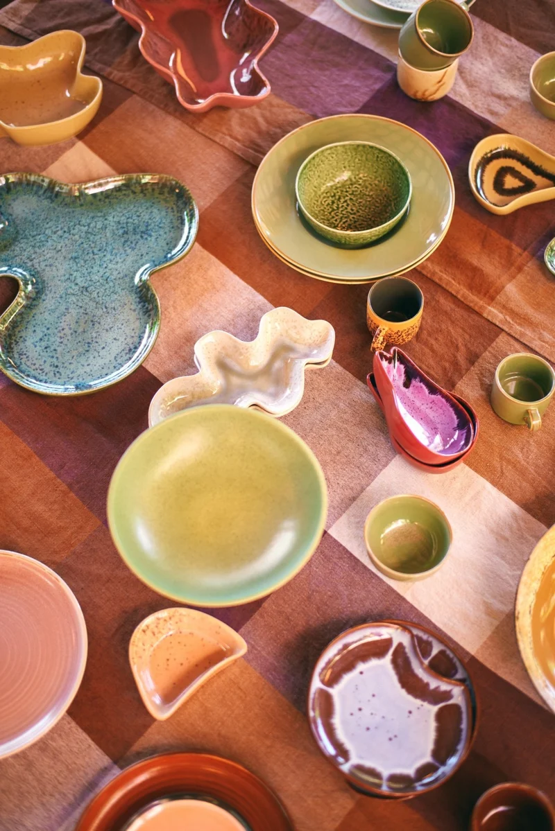 70's ceramics: Servierschale Oyster