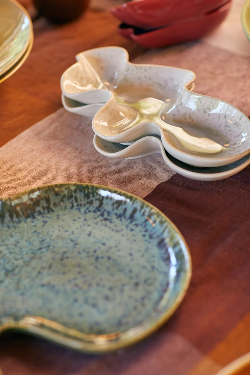 70's ceramics: Servierschale Oyster