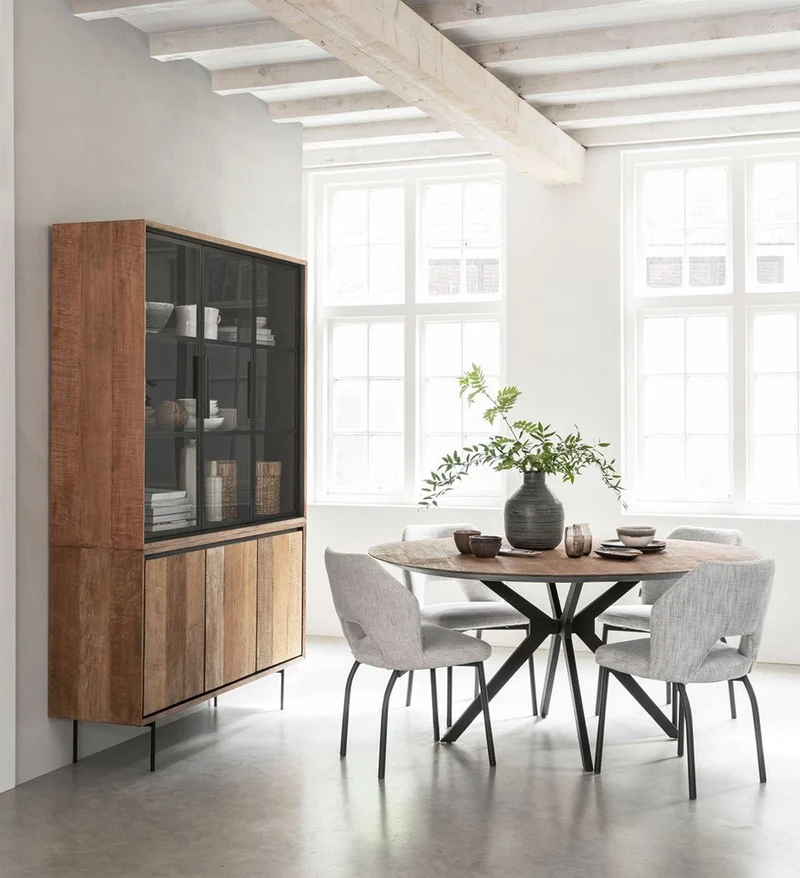 Metropole Vitrinenschrank medium