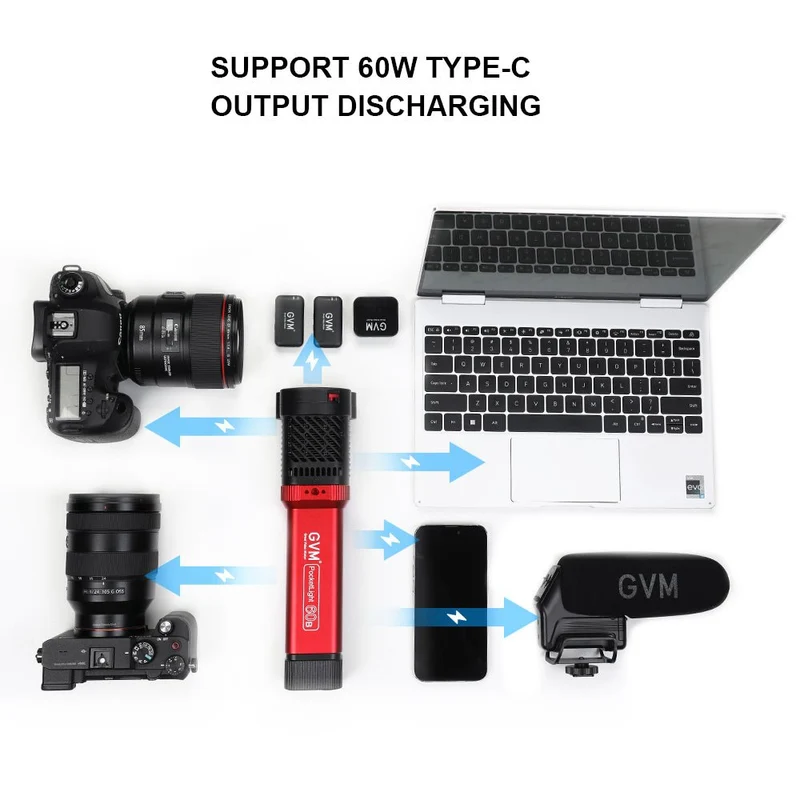 GVM PD60B Bi-Color Pocket LED Monolight (2-Light Kit)