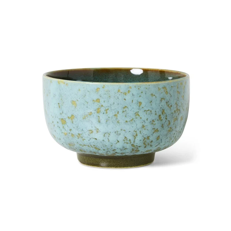 70's Ceramics: Schale Verdigris