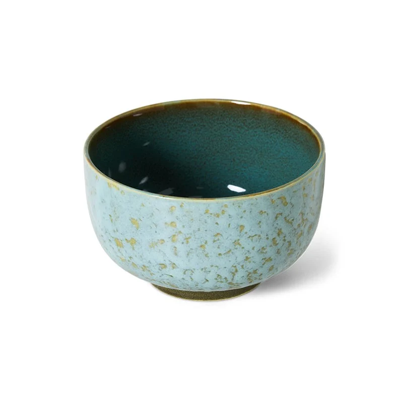 70's Ceramics: Schale Verdigris
