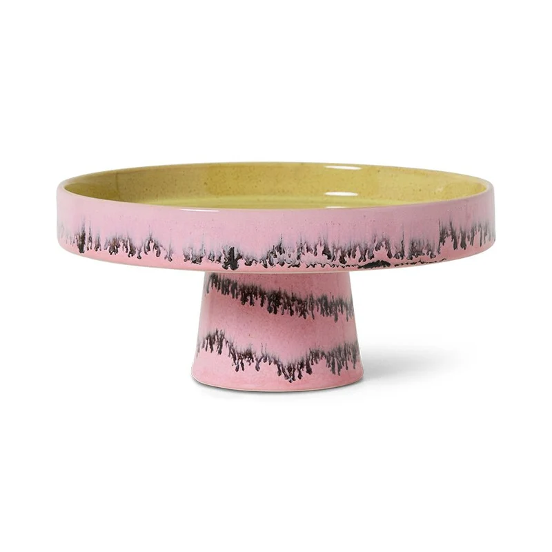 70's Ceramics: Schale auf Fuß, Bubble