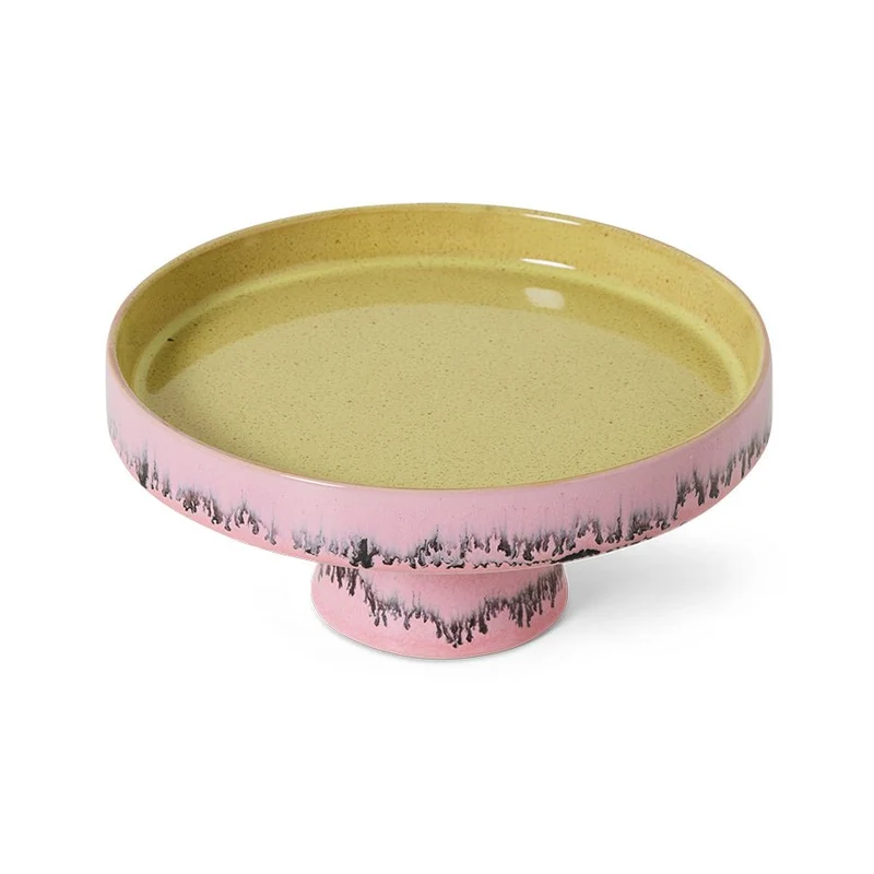 70's Ceramics: Schale auf Fuß, Bubble