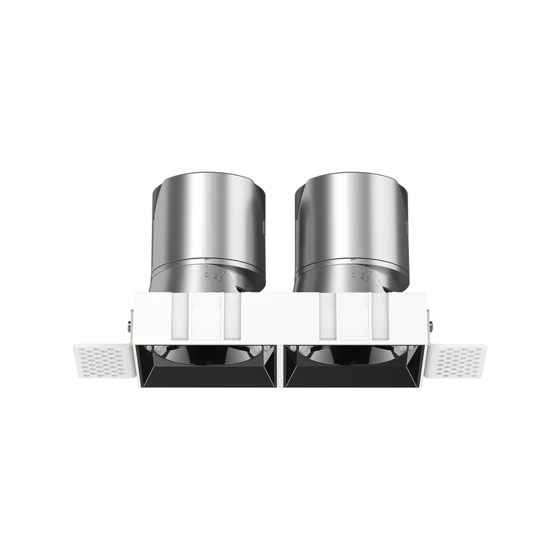 VELA²-Q 2x10W in weiß randlos