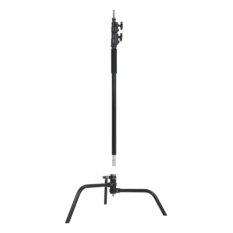GVM C320 Turtle Base C-Stand & Grip Arm Kit (10.5', Black)