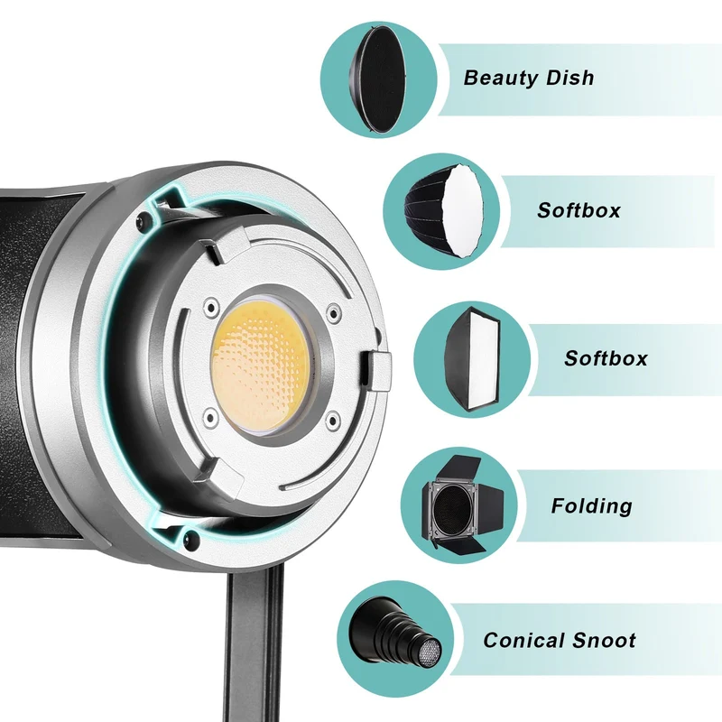 GVM SD200D Bi-Color LED Monolight (Studio Kit)