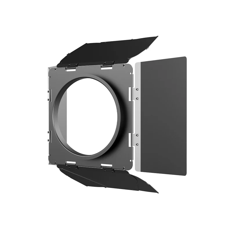 GVM FZ60 8-Leaf Barndoors for F60 Fresnel & Pro SD400B/SD500B/SD650B LED Video Lights - Variable Beam Control