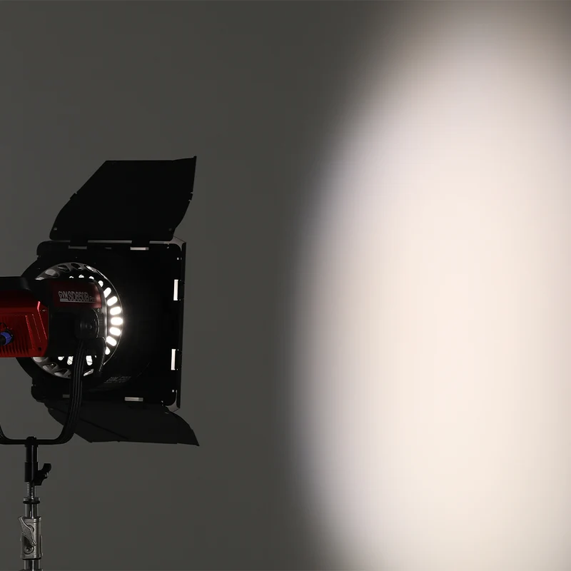 GVM FZ60 8-Leaf Barndoors for F60 Fresnel & Pro SD400B/SD500B/SD650B LED Video Lights - Variable Beam Control