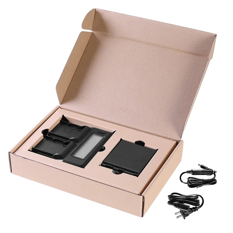 GVM BP-A60 Dual Charger with Battery for Canon C300 Mark II, C200 & C200B (6800mAh)