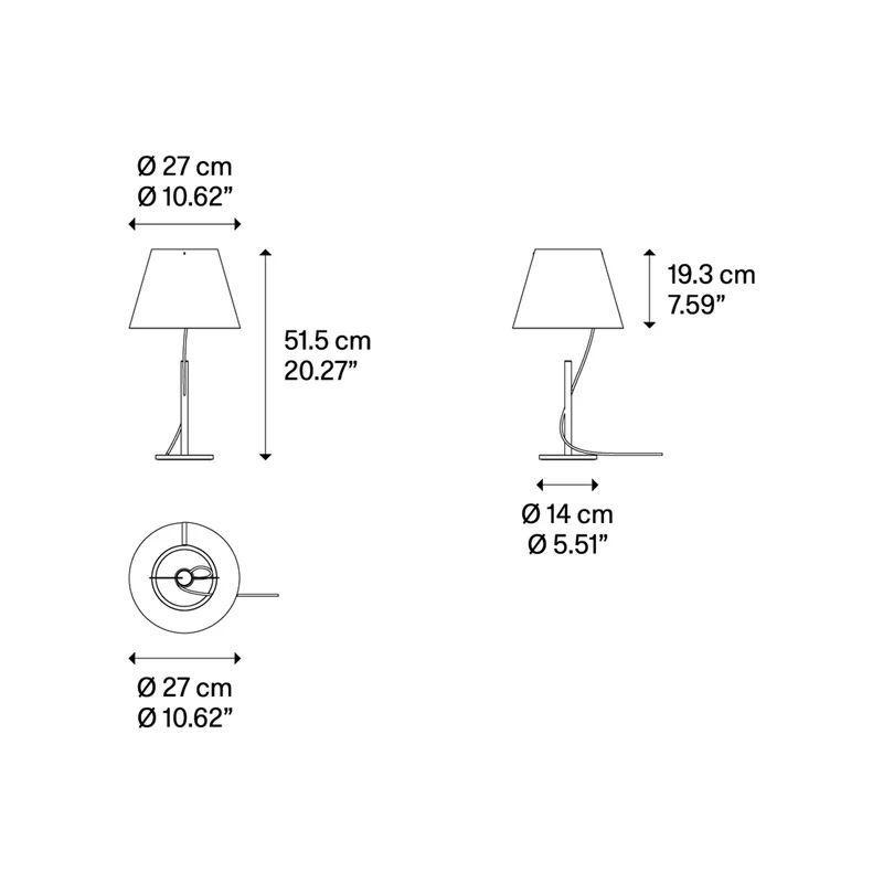 Hover Table LED Tischleuchte