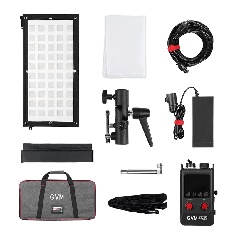 (Open Box) Zip Tile Z150B 150W Bicolor led light mat spliced modular portable, support USB-C firmware upgrade light