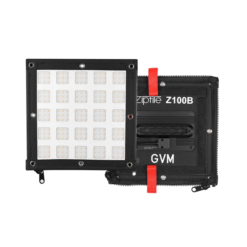 Zip Tile Z100B 100W Bicolor can be spliced, portable, support USB-C firmware upgrade modular led light mat