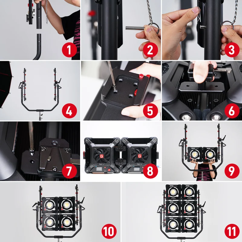 Flathead 6-Head Multi Yoke for FH400B