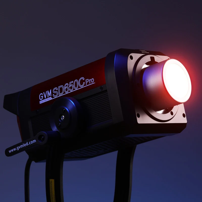 GVM PRO SD650C 650W High Power RGB&Bi-Color Led Movie Lights