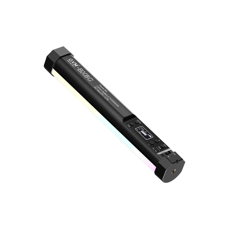 GVM BX8C 2-IN-1 RGB LED Tube Light (15.9")