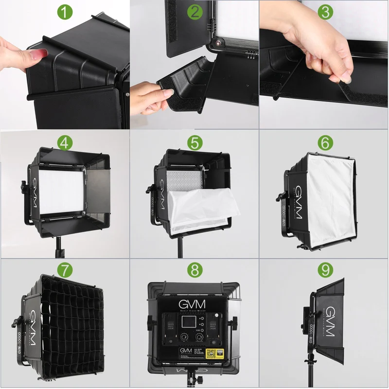 Gvm Softbox For 1000D,680RS,880RS Led Panel