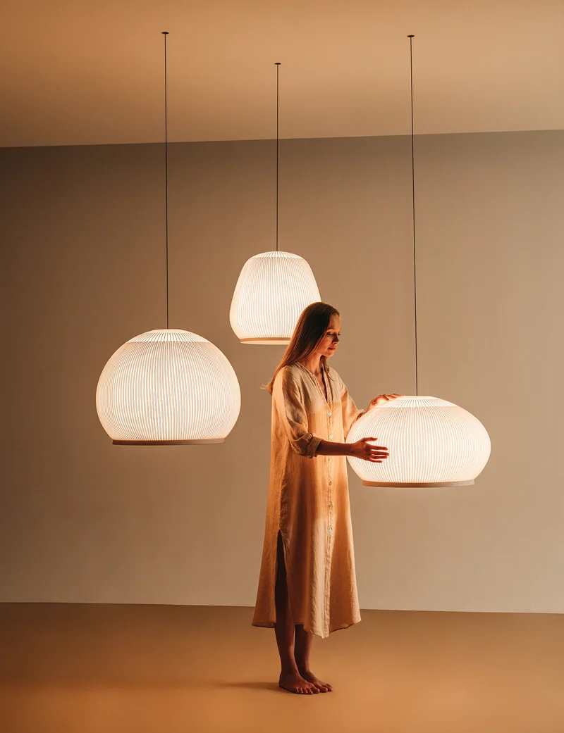 Hängeleuchte Knit 7470 Ø65cm x 39cm