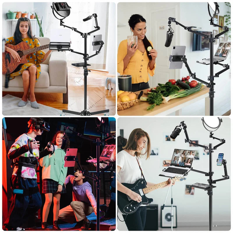 GVM-ZJ-Z2 Floor-standing Mobile Live Streaming Stand