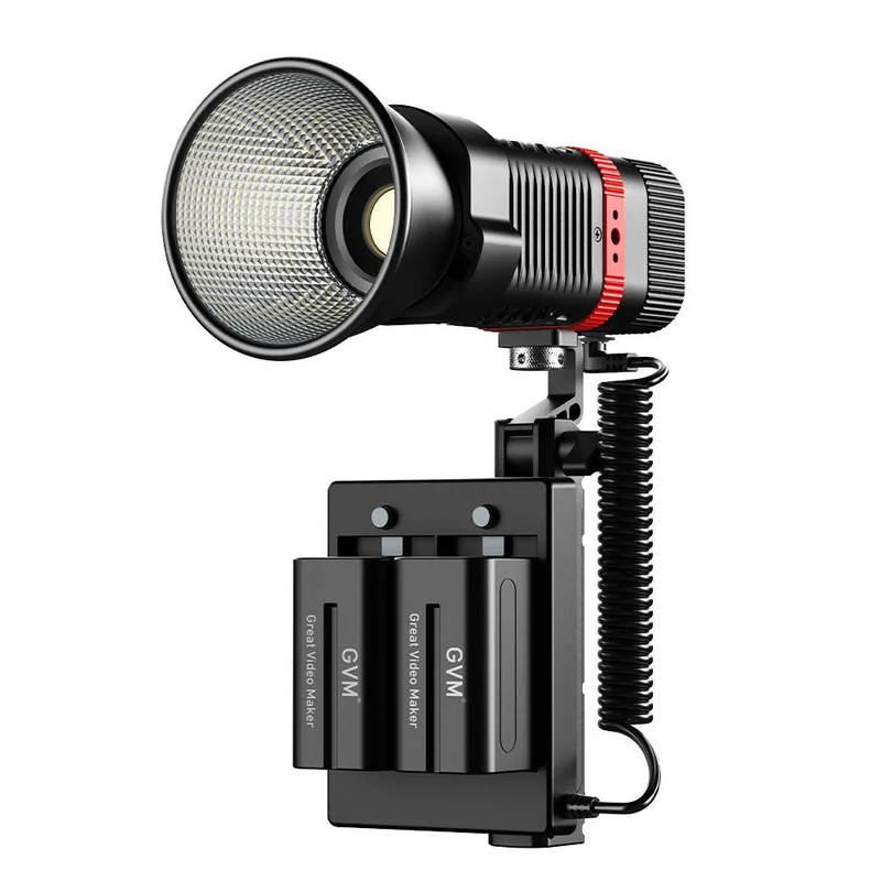 GVM-PL60B Waterproof External Model 60W Flashlight Light (Bi-Color Temperature)
