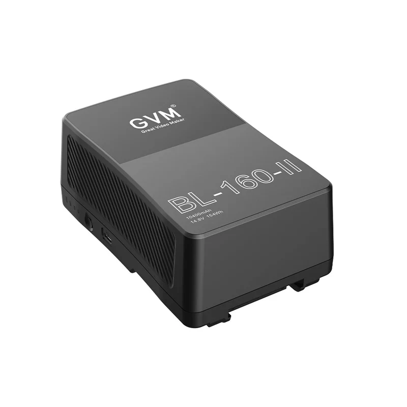 GVM BL160-II V-Mount Battery with D-Tap and USB Outputs (10,400mAh)