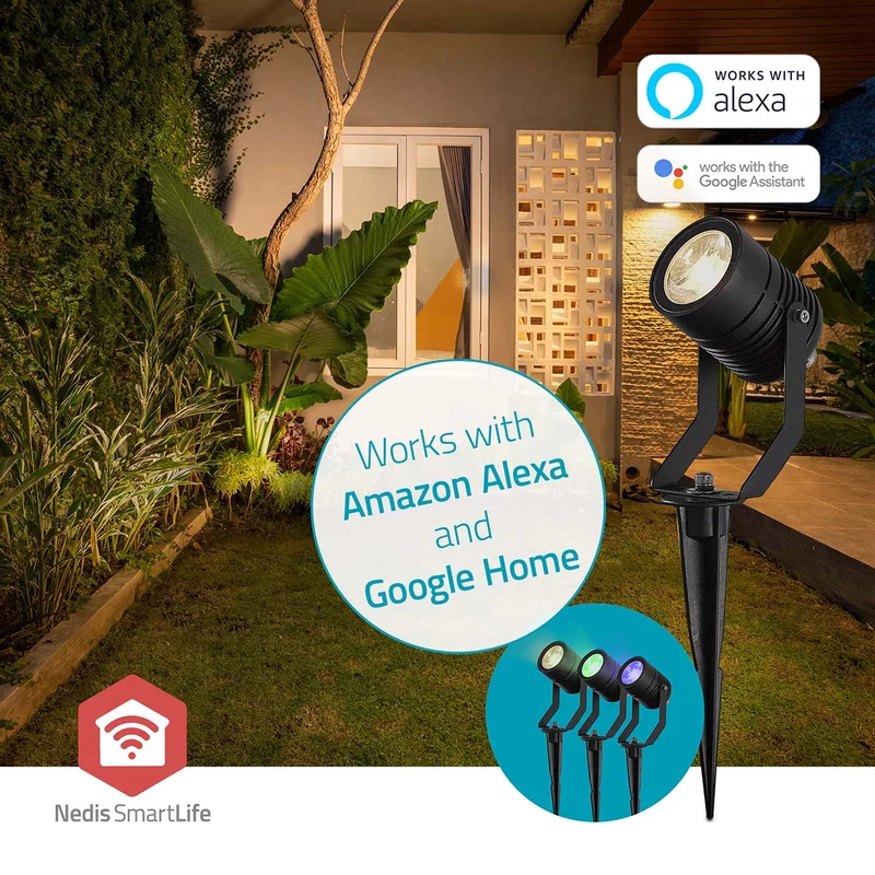Zigbee Prikspot | 3 Stück | Smartlife-App | RGBW | 3 Watt