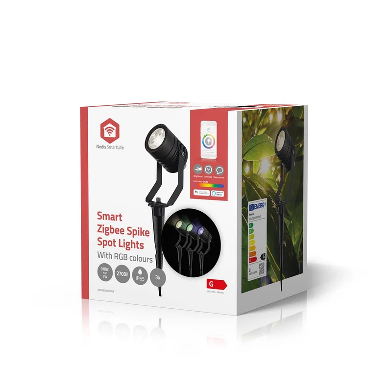 Zigbee Prikspot | 3 Stück | Smartlife-App | RGBW | 3 Watt