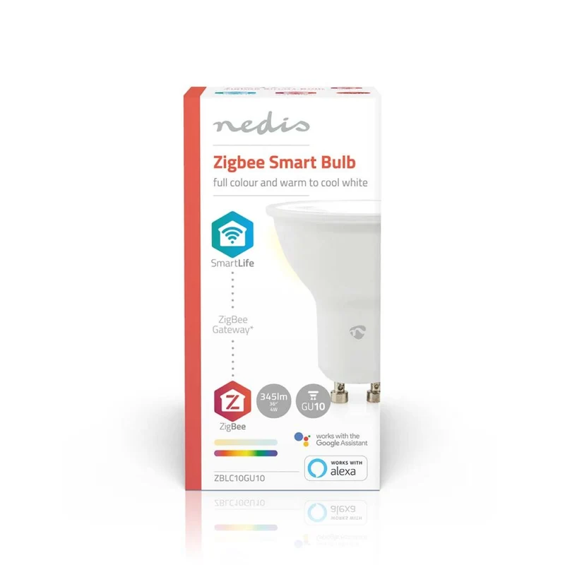 Zigbee 3.0 Smart GU10 Spot | 4,7 Watt | Farbambiente – RGB+CCT