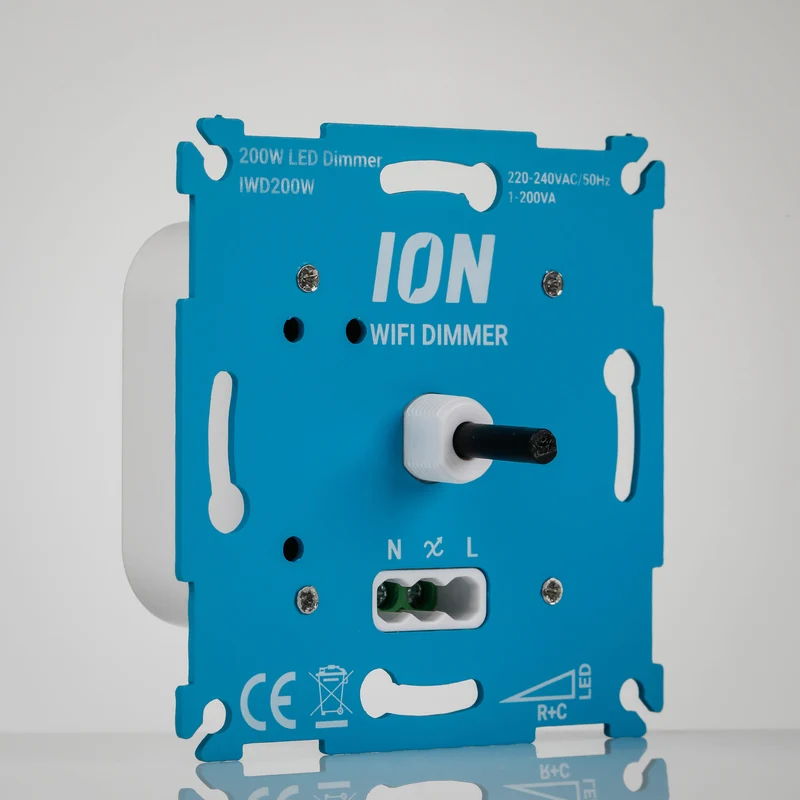 Ionen-WLAN-LED-Dimmer | 0,3 - 200 Watt | Phasenschnitt + Phasenschnitt